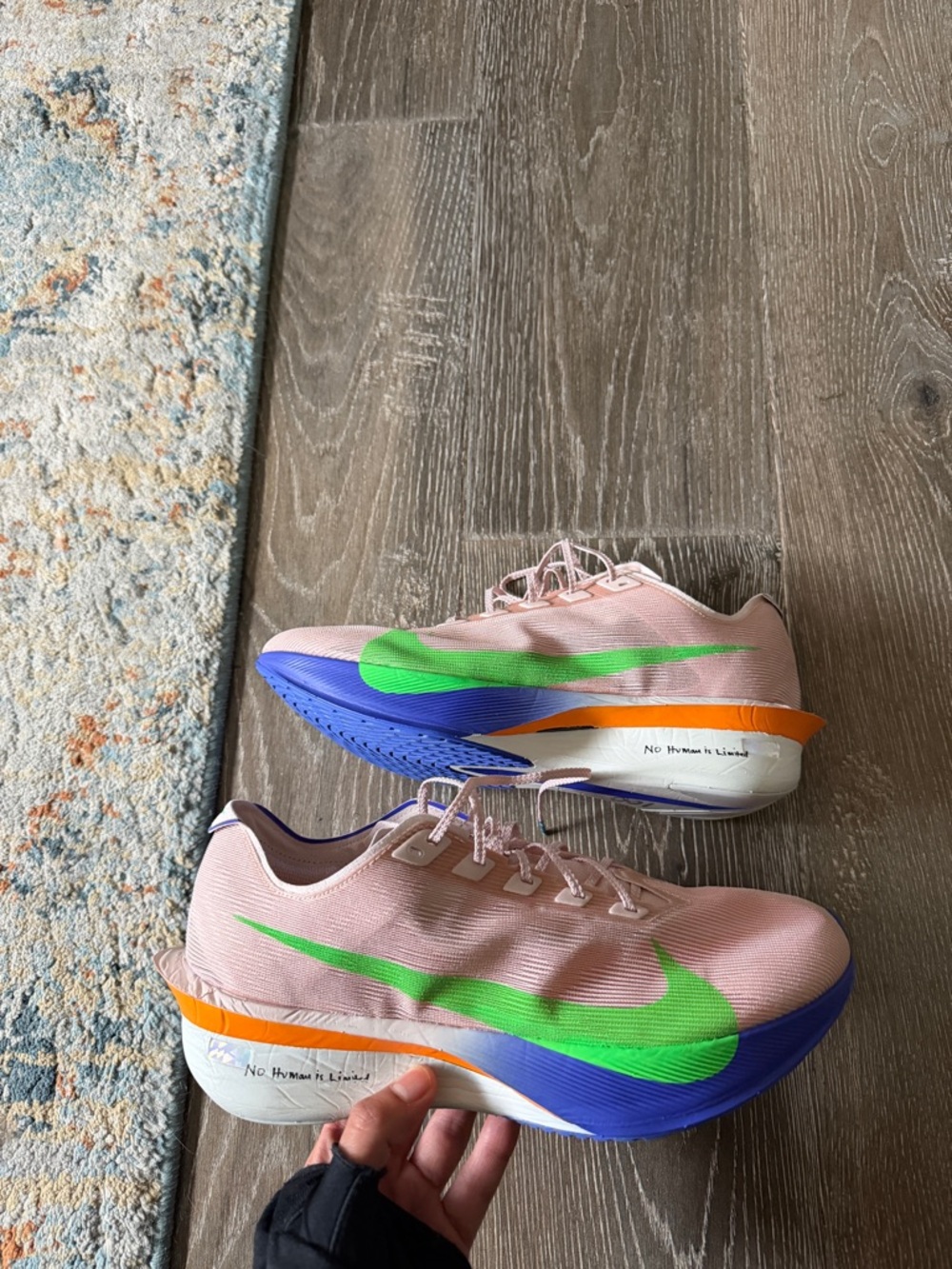 Nike Vaporfly 4 Eliud Kipchoge Men's Road Racing Shoes Pink Size 11.5 IH0869-605